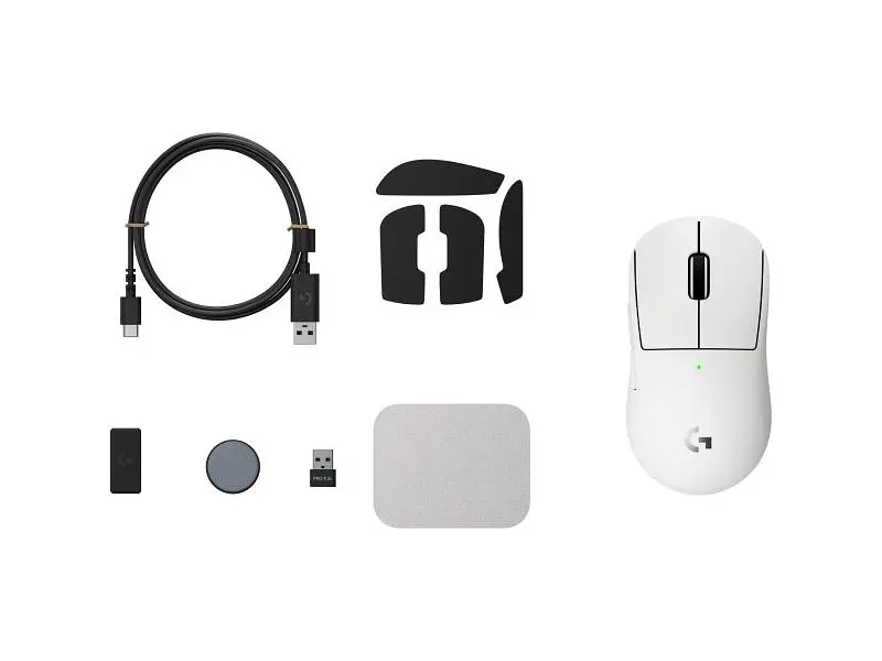 Миша Logitech G Pro X Superlight 2c White (910-007538) - фото 7
