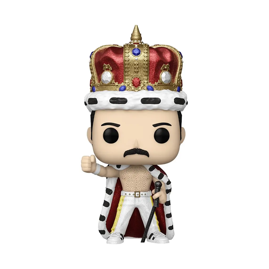 Фигурка Funko Pop Diamond Фанко Поп Queen Freddie Mercury Король Фредди Меркьюри 10 см D QF M 184 - фото 2