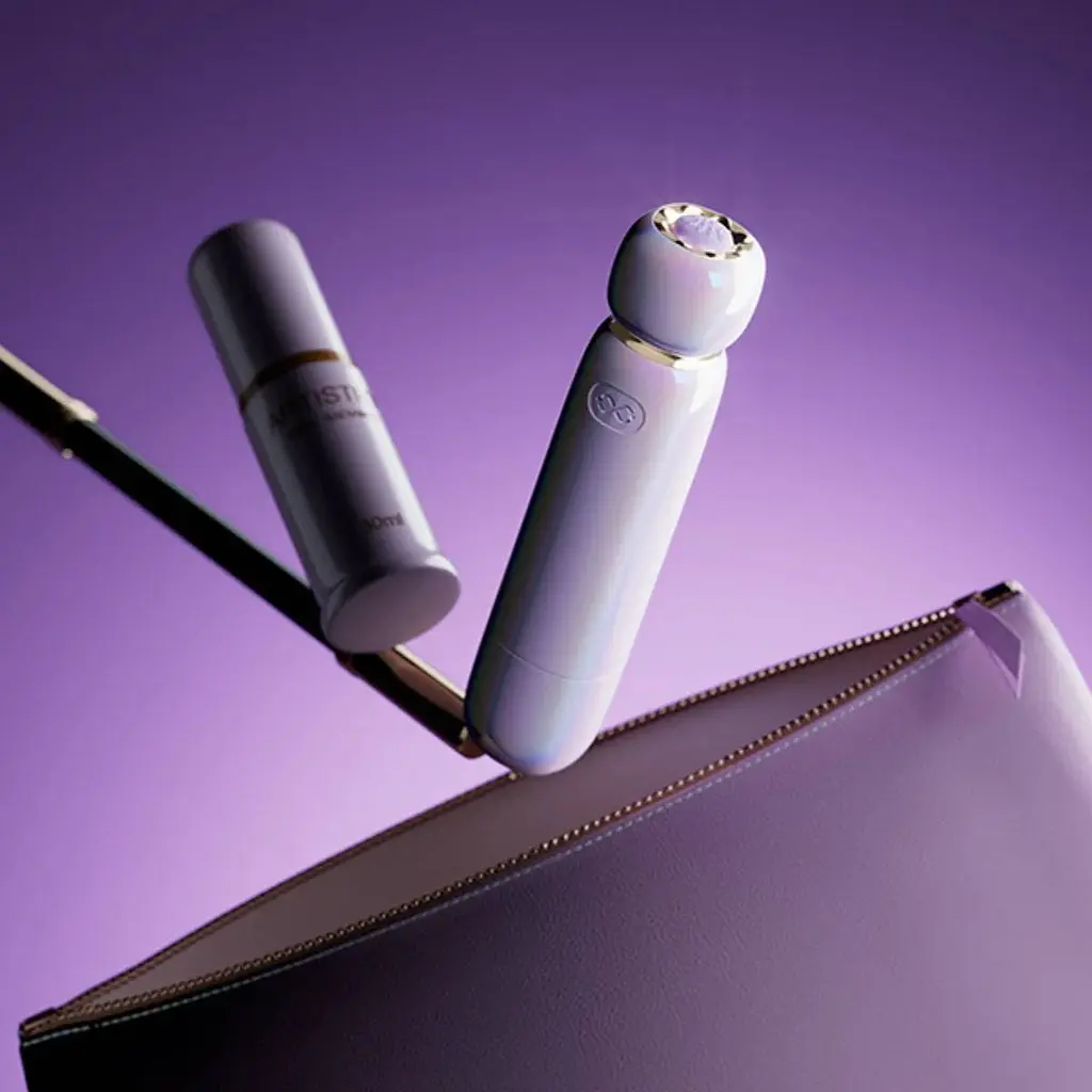 Вакуумный стимулятор клитора Zalo Lia Floral фиолетовый - фото 9