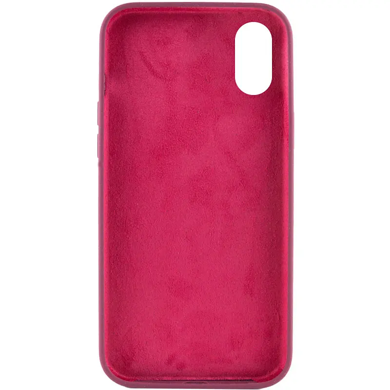 Чохол Silk Full Protective (AA) NO LOGO для Apple iPhone XS Max (6.5") Бордовий / Plum - фото 2