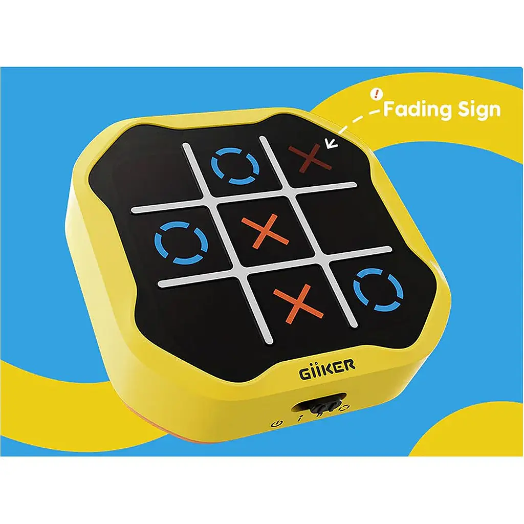 Розумна головоломка GiiKER Tic Tac Toe Bolt Yellow (JKJZQ001) [111199] - фото 7