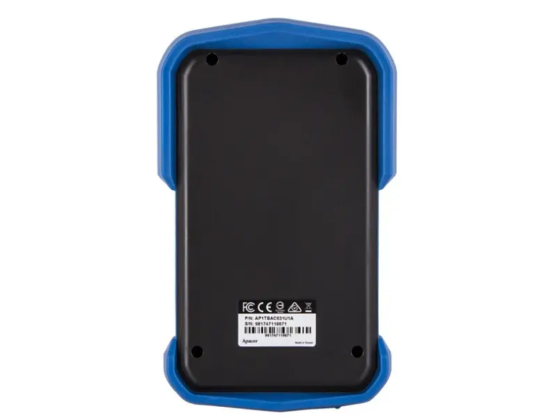 Зовнішній жорсткий диск Apacer AC631 1 TB USB 3.1 Blue (AP1TBAC631U-1) - фото 4