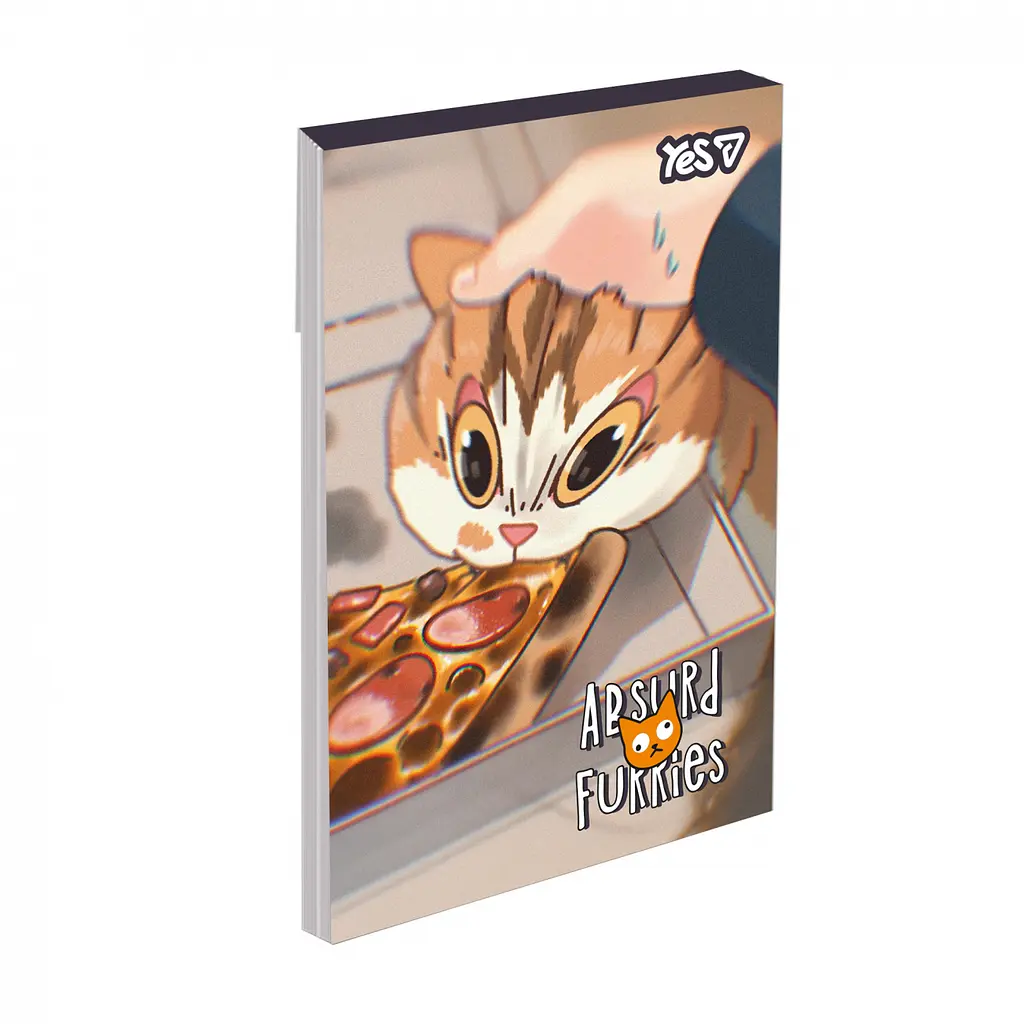 Блокнот Yes No Rulet Cuties А7 48 аркушів клітинка 1 шт. в асортименті (152575) - фото 3