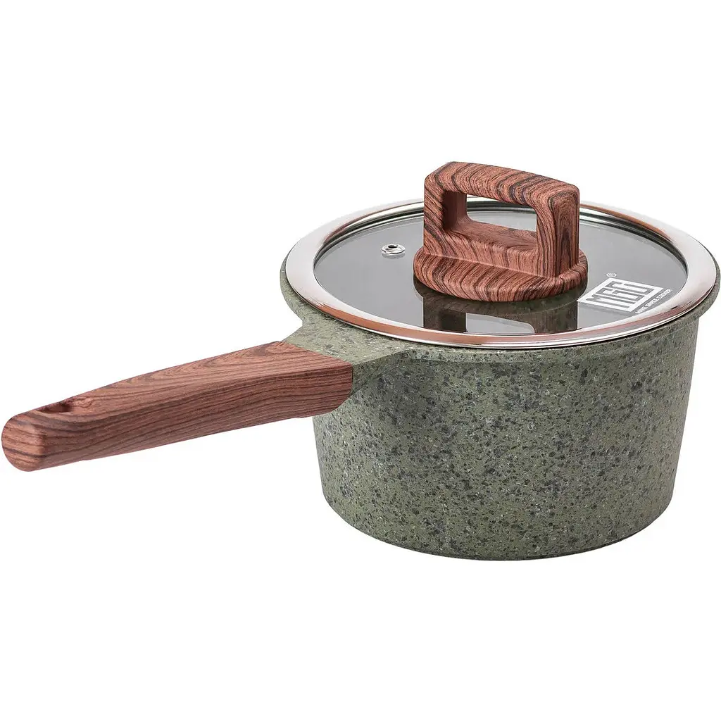 Сотейник алюминиевый MGC 1.6 л с антипригарным покрытием.зеленый HP-4-444GR - фото 2