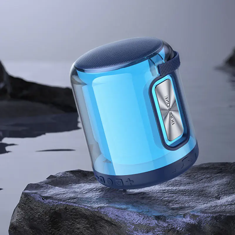 Bluetooth Колонка Borofone BR30 Auspicious colorful sports Navy Blue - фото 3