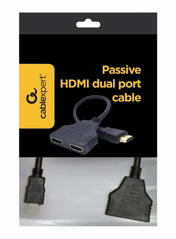 Адаптер Cablexpert HDMI F to 2x HDMI M (DSP-2PH4-04) на 2 порта - фото 4