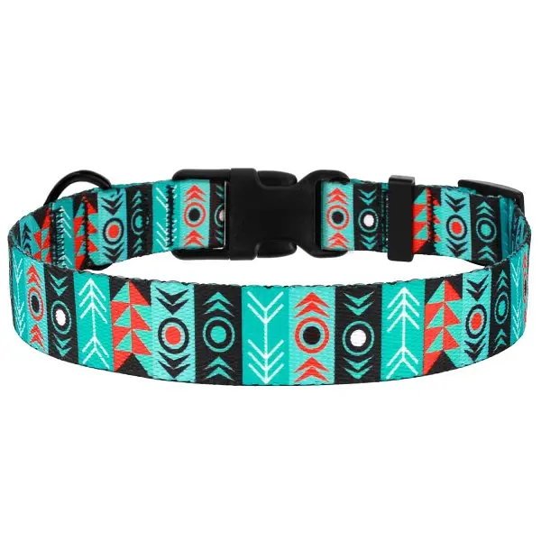 Нашийник для собак BronzeDog Urban застібка пластикова стрілки M - фото 2