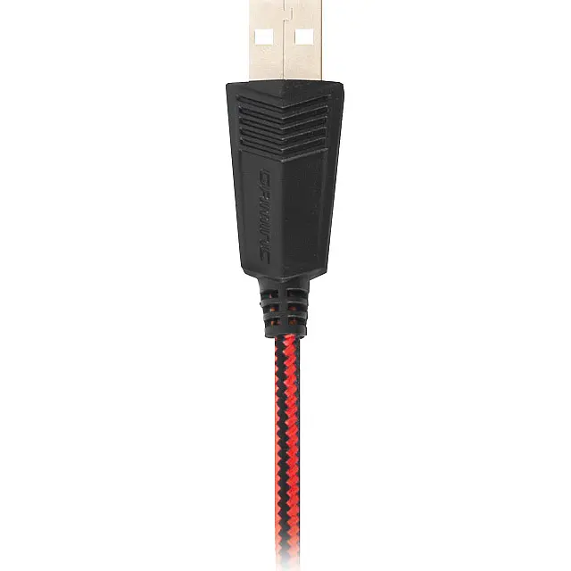 Ігрові навушники REAL-EL GDX-7700 Surround 7.1 Black/Orange (EL124100016) [112563] - фото 12