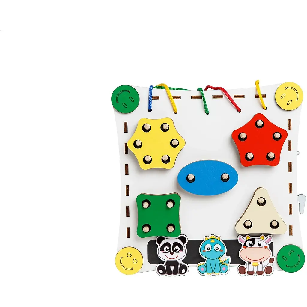 Бизикуб GoodPlay развивающий 25х25х25 см (K008) - фото 9