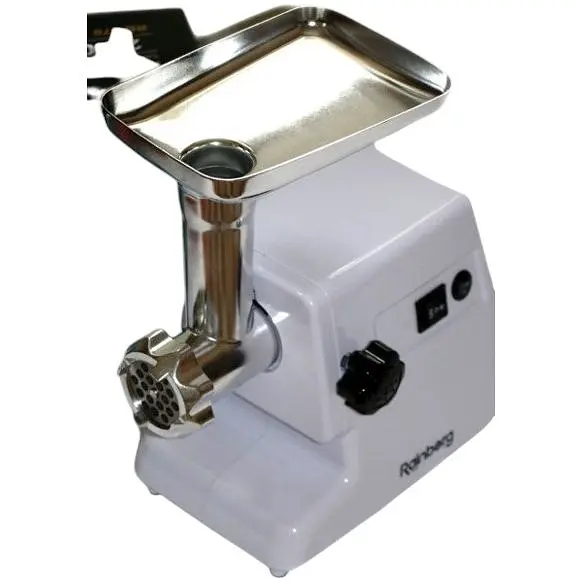 М'ясорубка Rainberg Rb 671 2200 Вт шнекова насадка для соку біла (Rb 671_1202) - фото 6