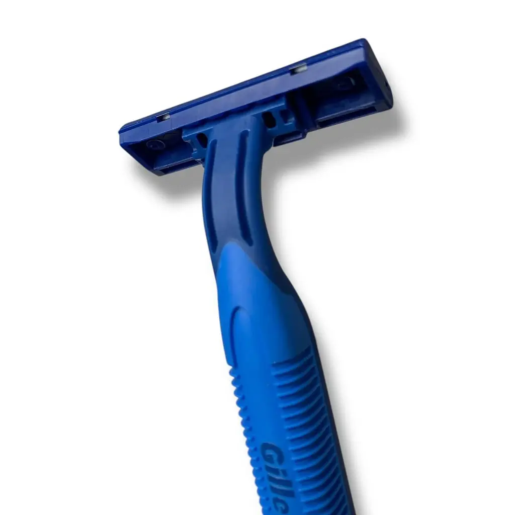 Gillette Blue II Plus одноразові бритви чоловічі 14 штук з алое, подвійне лезо, зручна ручка - фото 8