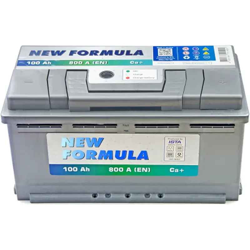 Акумулятор автомобільний NEW FORMULA 100Ah Ев (-/+) 800EN (6002204219) - фото 2