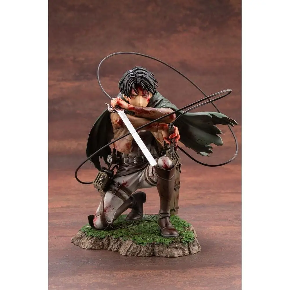 Фігурка Kotobukiya Levi Attack on Titan Леві Атака Титанів 17 см K L AOT 17 - фото 2