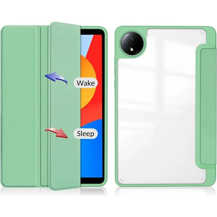Чохол-книжка BeCover Soft Edge TPU з кріпленням для стілусу для Xiaomi Redmi Pad SE 8.7" Green (712567) - фото 2