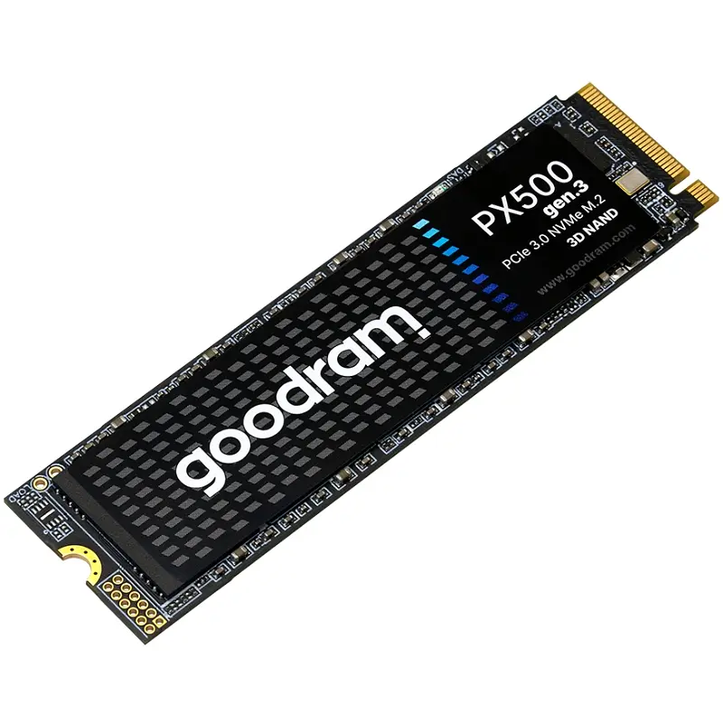 SSD 1 ТБ Goodram PX500 M.2 2280 PCIe Gen 3x4 NVMe 3D NAND, Retail - фото 3