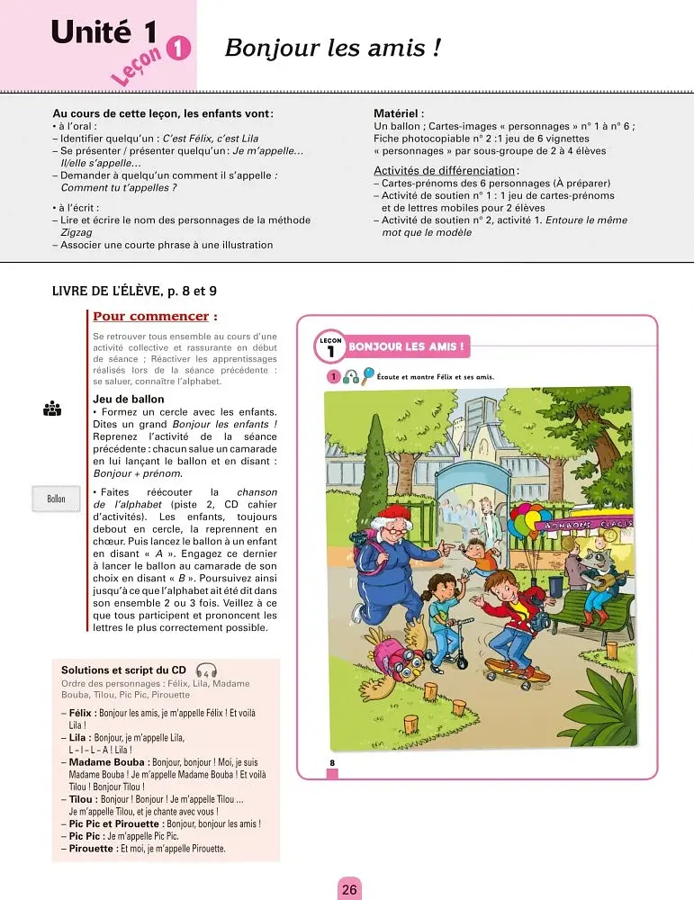 ZigZag+ 1. Niveau A1.1 Guide pédagogique - фото 3