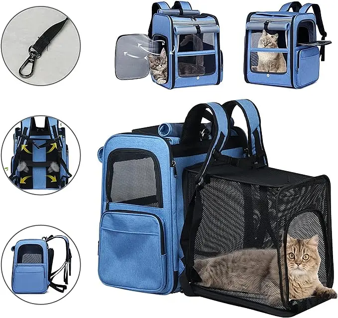 Рюкзак-переноска для домашніх тварин Voyager Pet LVT24015 - фото 3