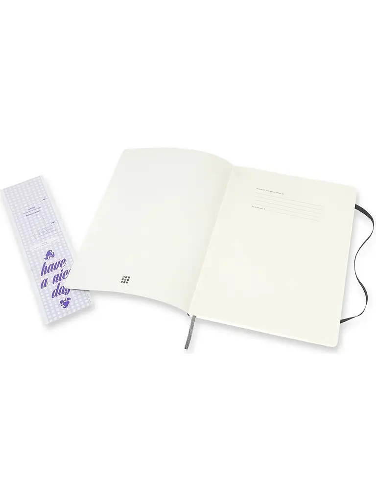 Записник Moleskine Classic великий, Лінійка-Нелінований Чорний М’який (NB413SBK) - фото 3
