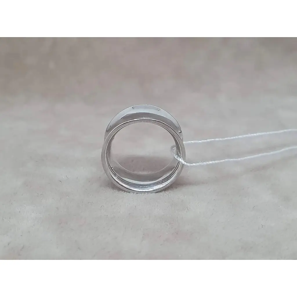 Срібна сережка для пірсингу вуха Ірій Тунелі. 40055ШТ - фото 4