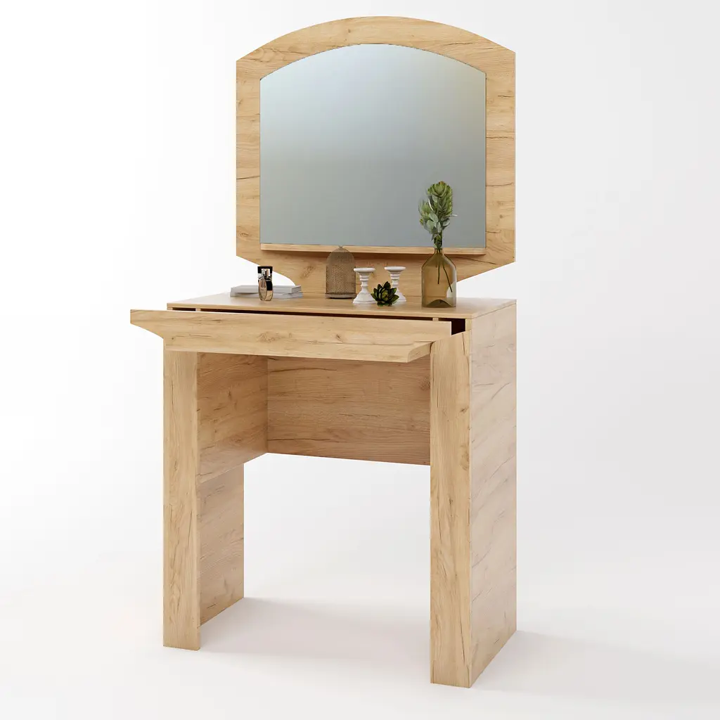 Туалетний столик Еверест Ліберті дуб крафт золотий (EVR-2253) - фото 2