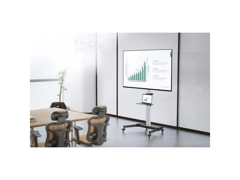 Підлогова стійка OfficePro TVS455 37-86 Silver - фото 12