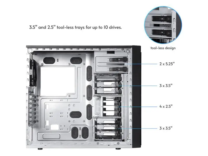 Корпус Chieftec BW-01B-OP - фото 12