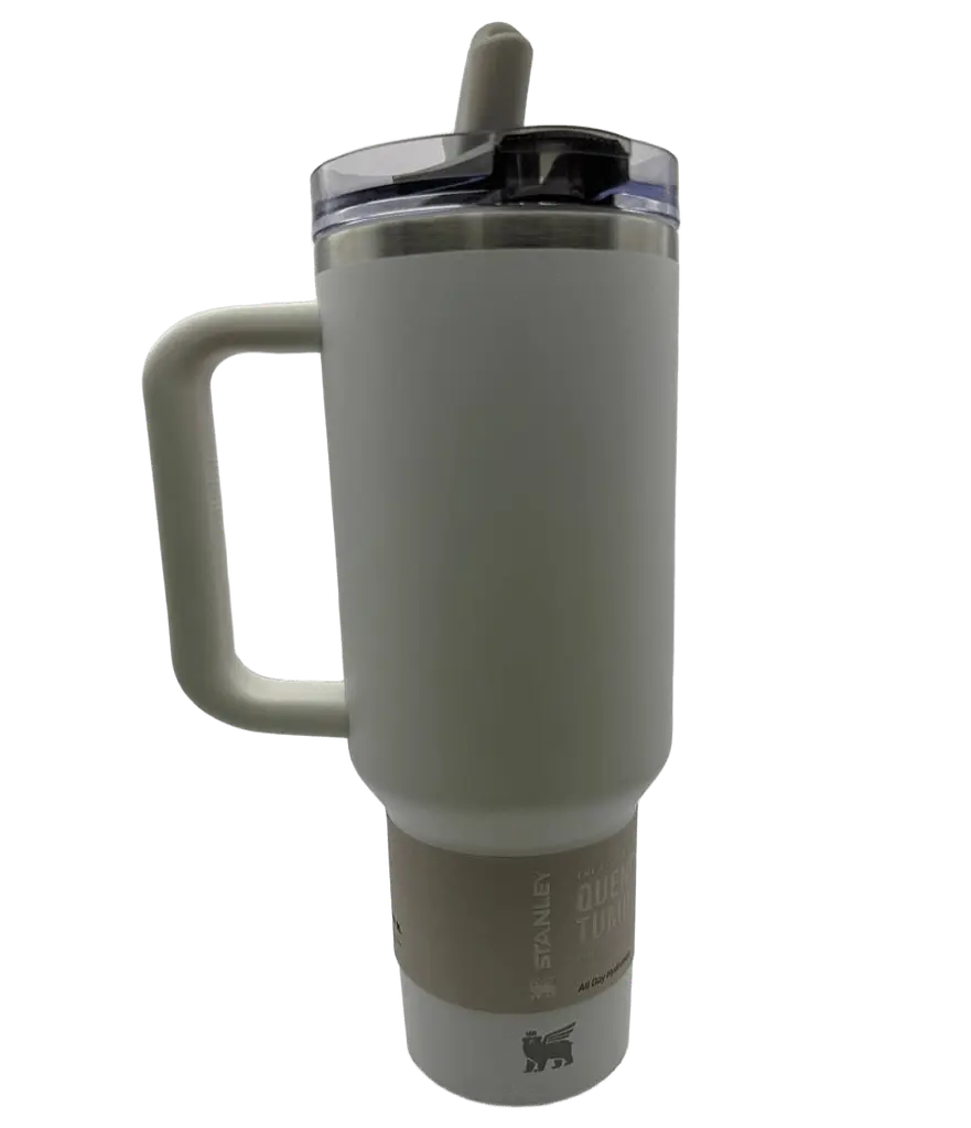 Термос термочашка Stanley Quencher ProTour Flip Straw Tumbler з нержавіючої сталі White 1,18 л KT7001989 - фото 6