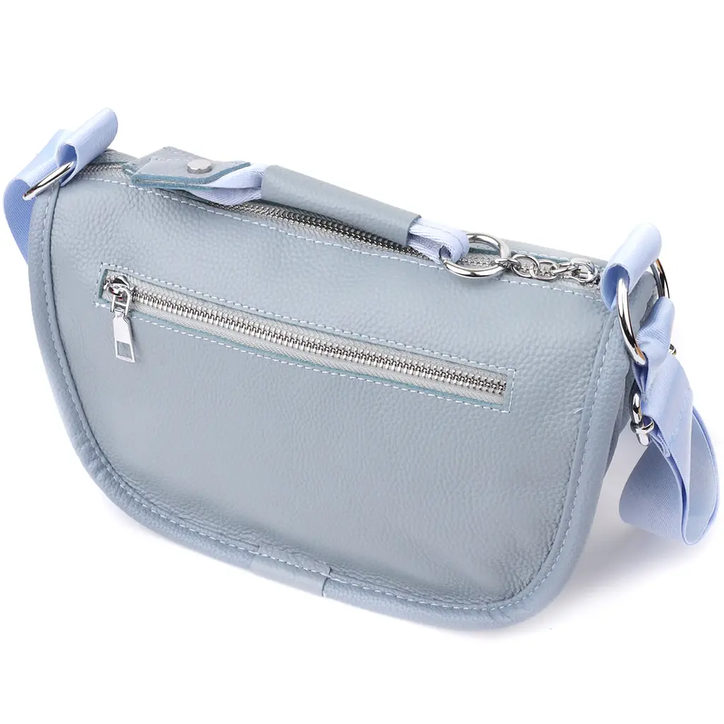 Напівкругла сумка для жінок Vintage з натуральної шкіри 26х15х12 см sum0027615 - фото 2