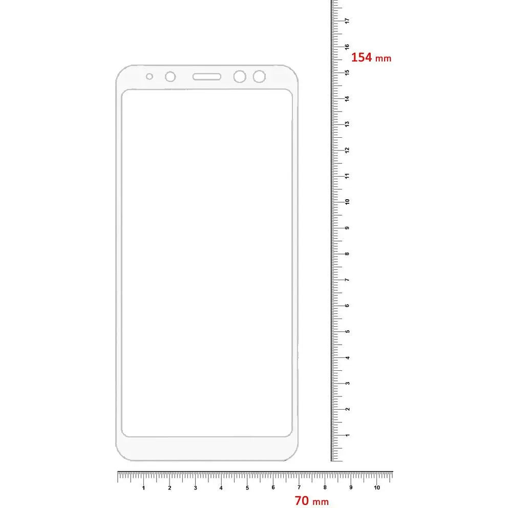 Защитное стекло BeCover для Samsung Galaxy A8+ 2018 SM-A730 White (704681) - фото 3