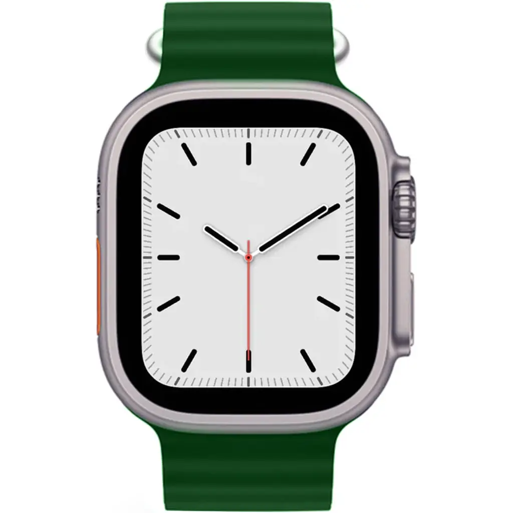 Ремінець Ocean Band для Apple Watch 42/44/45/49mm Dark Green [111498] - фото 2