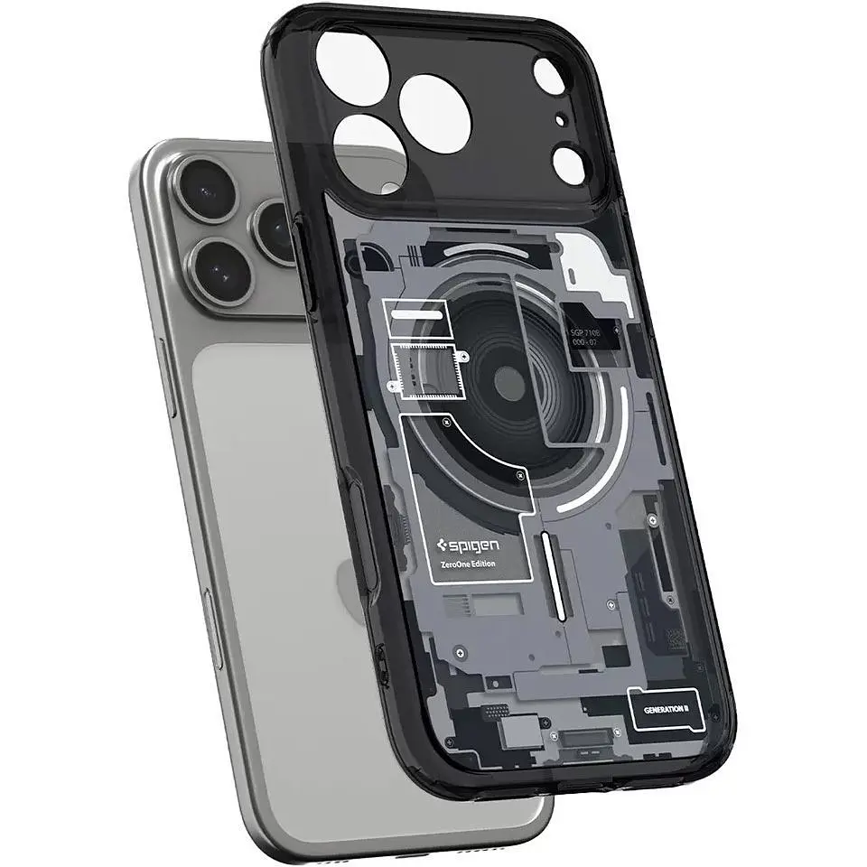 Чохол Spigen Ultra Hybrid Zero One with MagSafe для Apple iPhone 17 Pro Max Black (ACS10289) [149391] - фото 6