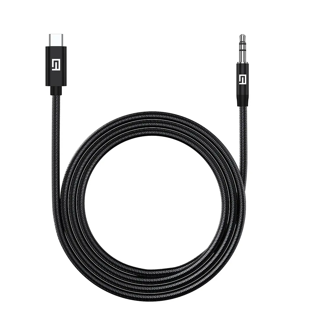 Аудіо-кабель Armorstandart USB Type-C Male to 3.5mm (mini-Jack) Male 1m Black (ARM76888) - фото 2