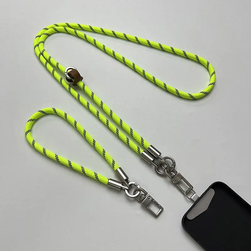 Набір шнурків 120см + 35см Neon Green - фото 2