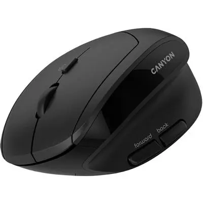 Комп'ютерна мишка Canyon MW-25 LED Silent Wireless/Bluetooth Black (CNS-CMSW25) - фото 8