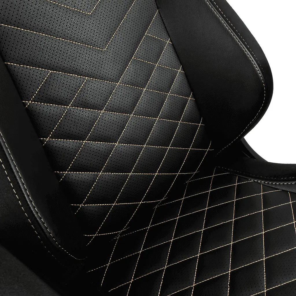 Компютерне крісло для геймера Noblechairs Epic PU leather black/gold (NBL-PU-GOL-002) - фото 4