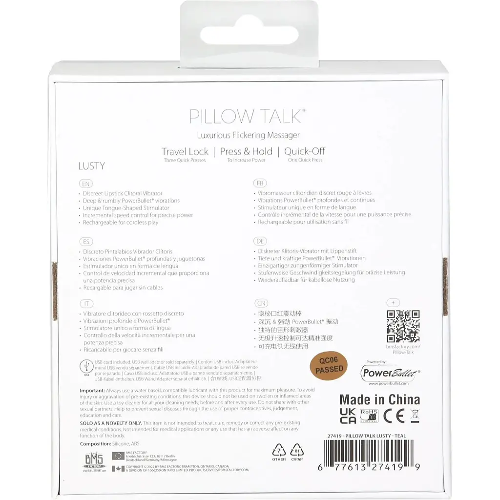 Вібратор Pillow Talk Lusty Luxurious FlickeRing Massager - Teal - фото 8