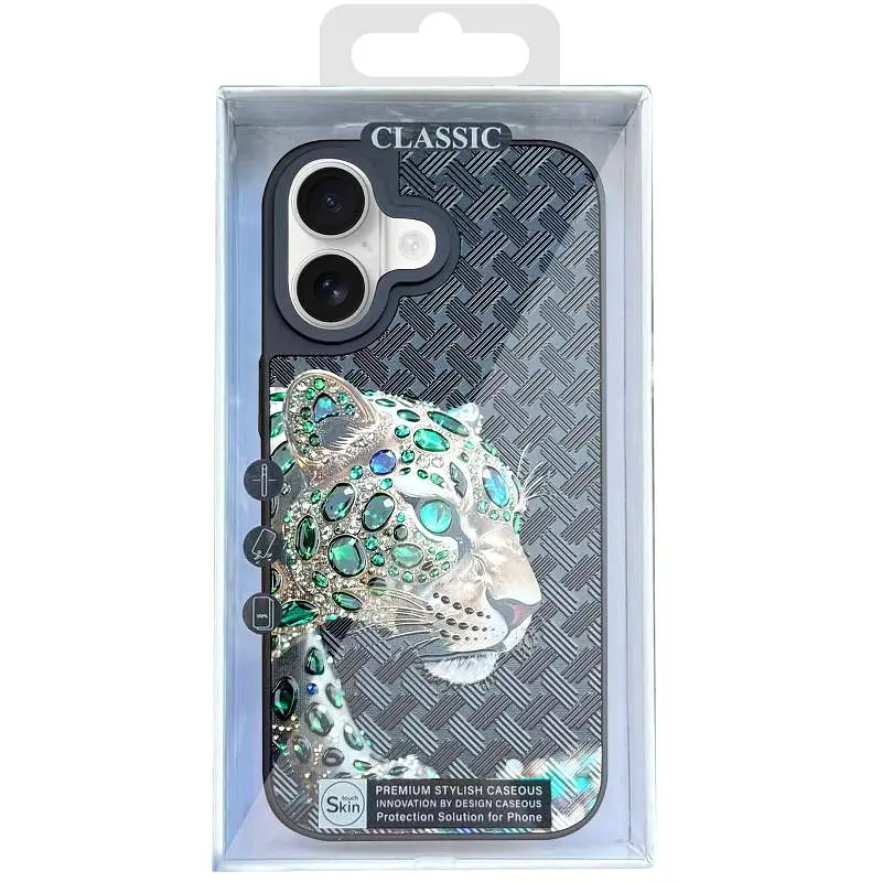 Чохол Epik TPU+PC Crystal Hunt with MagSafe для Apple iPhone 17 (6.3) Black - фото 3