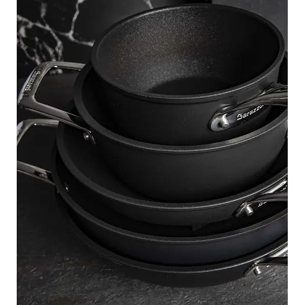 Сотейник Barazzoni Black Titan с крышкой 16 см 1.4 л (85561001698) - фото 2