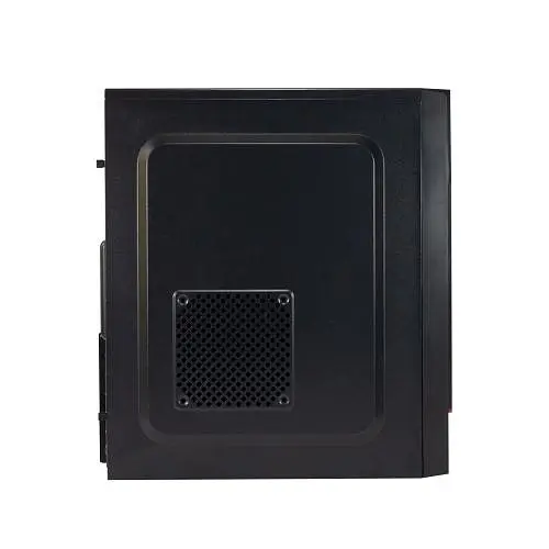 Корпус GTL T1610 Black, без БП, Mini Tower, Micro ATX/Mini ITX, 2xUSB 2.0, 370x176x410 мм, 0.4 мм, 2.6 кг - фото 4