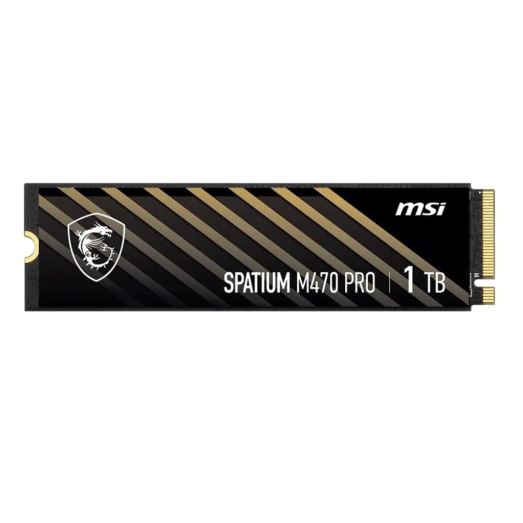 Накопичувач SSD 1TB MSI Spatium M470 Pro M.2 2280 PCIe 4.0 x4 NVMe 3D NAND TLC (S78-440L0J0-P83) - фото 5