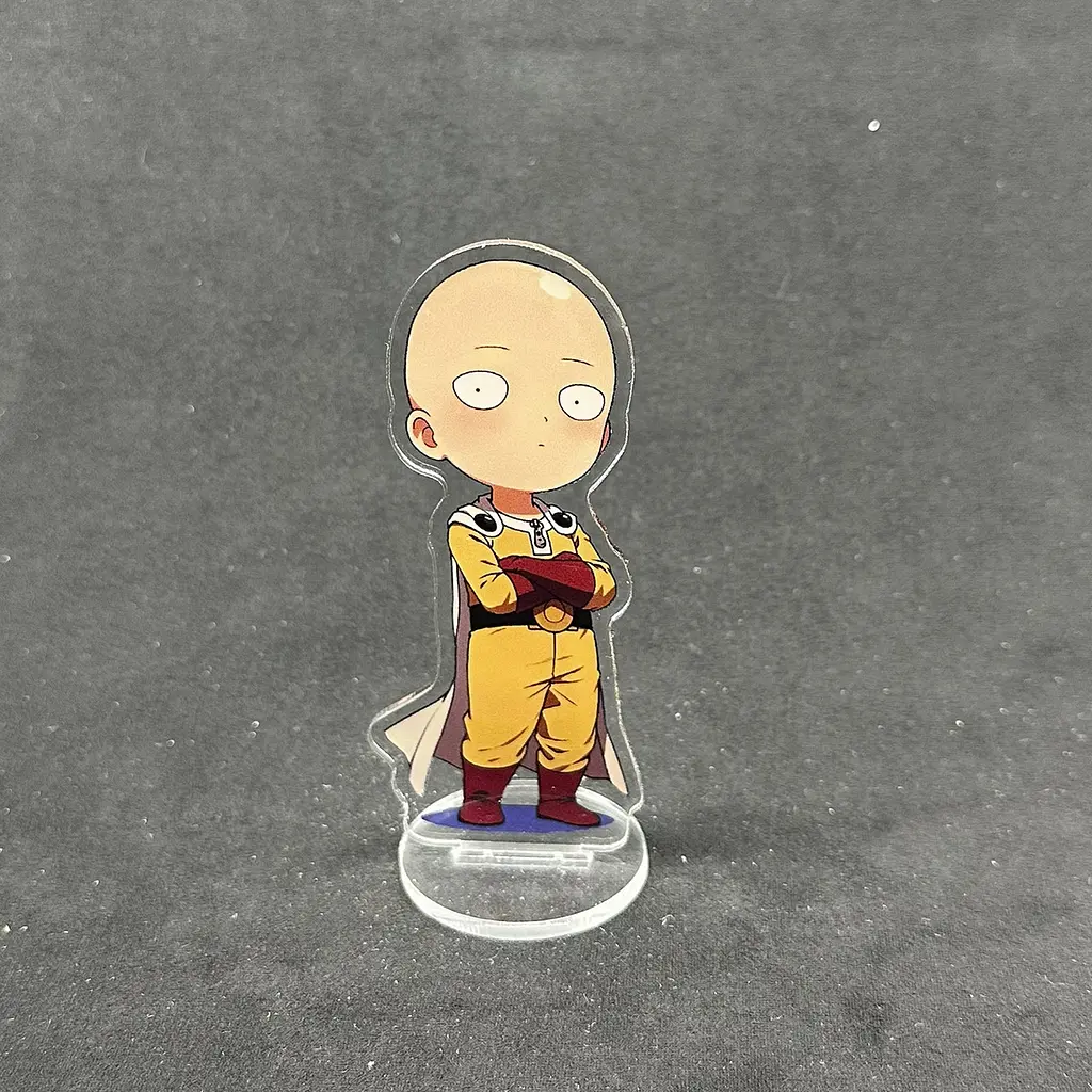 Акрилова колекційна фігурка Чібі Chibi Аніме: Сайтама (2) 10 см - фото 2