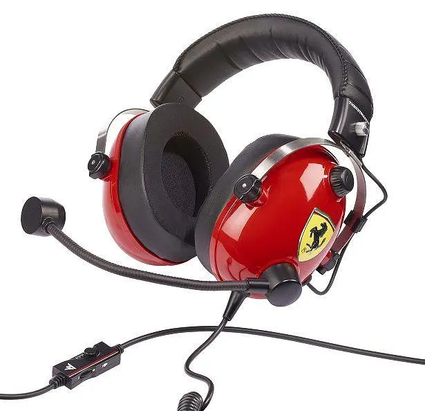 Гарнитура Thrustmaster T.Racing Scuderia Ferrari Edition Gaming (4060105) - фото 4