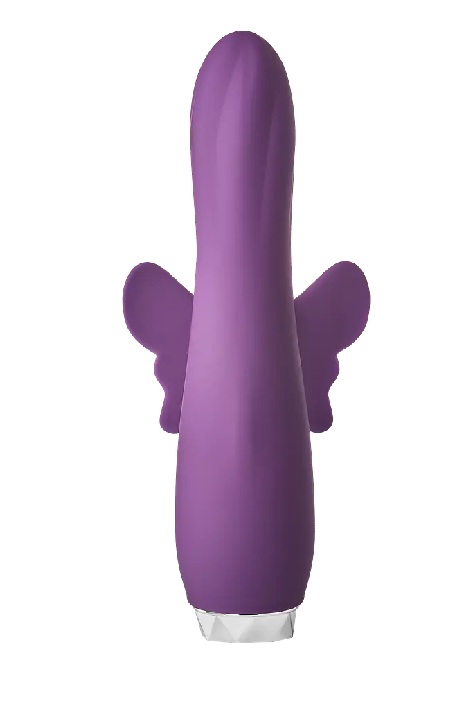 Вібратор-кролик Dream Toys Flirts Butterfly, 17 см фіолетовий - фото 5
