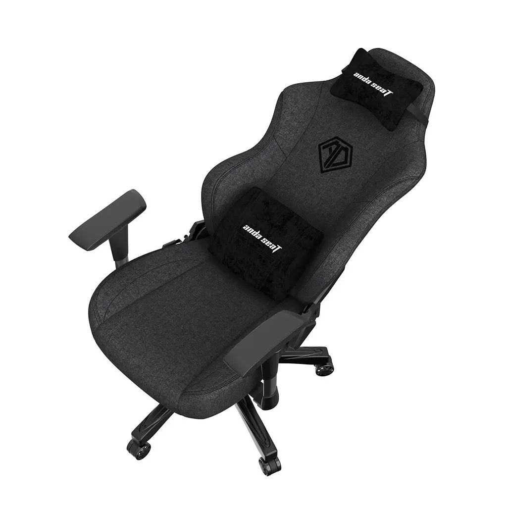 Крісло для геймерів Anda Seat Phantom 3 Size L Dark Gray Fabric (AD18Y-06-GB-F) - фото 8