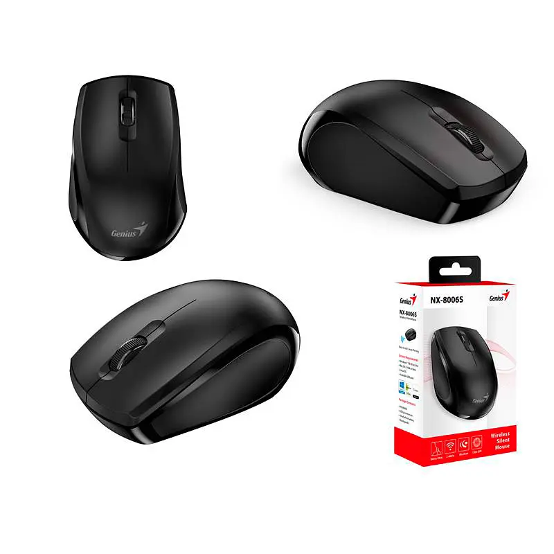 Мышь Genius NX-8006 Silent Wireless Black (31030024400) [75697] - фото 4