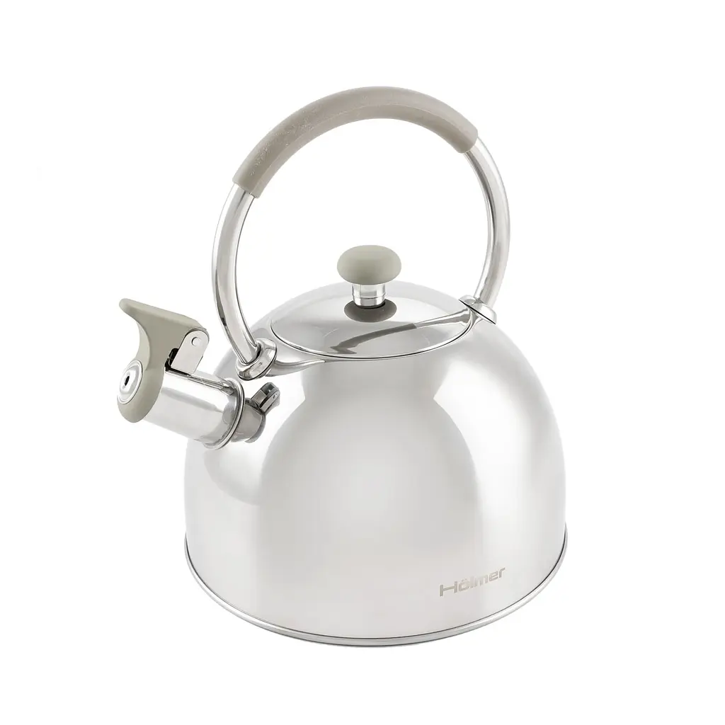 Чайник Holmer зі свистком, 3 л, сріблястий (WK-0430-SCSS Classic) - фото 3
