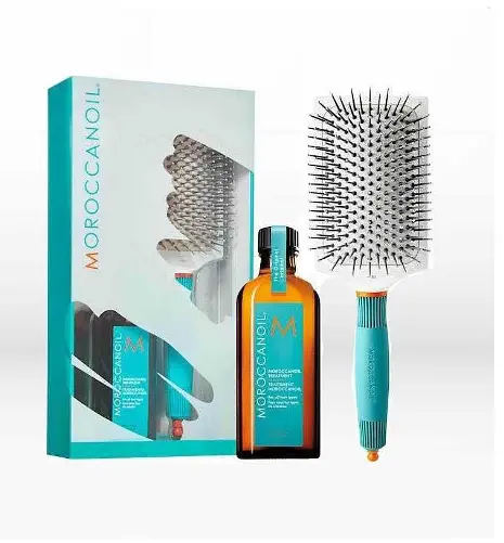 Набір: Масло Moroccanoil Mot all types + Розчіска Brush paddle 2020 - фото 5