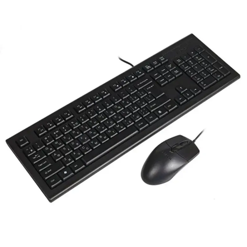 Комплект A4Tech KR-8572 USB Black (4711421857208) - фото 4