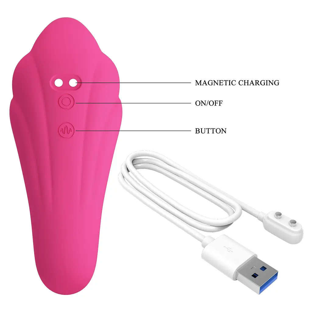 Вібромасажер PRETTY LOVE NEMO, 7 tapping functions 10 vibration functions PRETTY LOVE BI-040190 102071 - фото 7