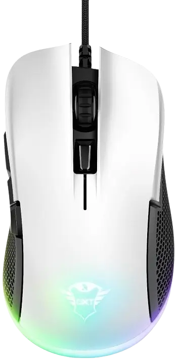 Миша Trust GXT 922 Ybar Illuminated RGB White (24730)